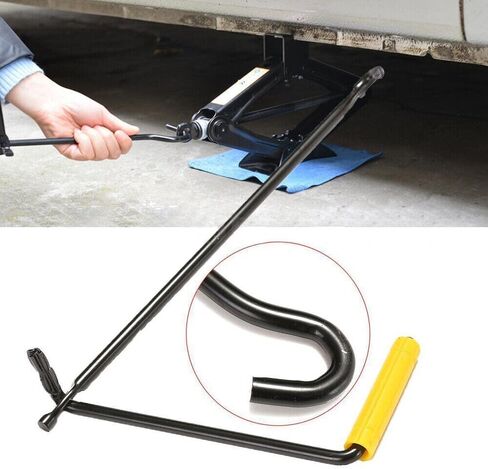 Metal Steel Car Truck Jack Lug Handle Wrench Auto Repair Tool New in Kuwait
