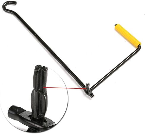 Metal Steel Car Truck Jack Lug Handle Wrench Auto Repair Tool New in Kuwait