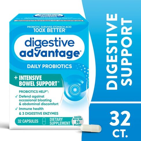 Digestive Advantage Intensive Bowel Support, 32 Count, Pack of 2 in Kuwait