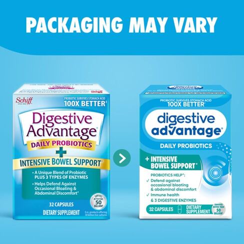 Digestive Advantage Intensive Bowel Support, 32 Count, Pack of 2 in Kuwait