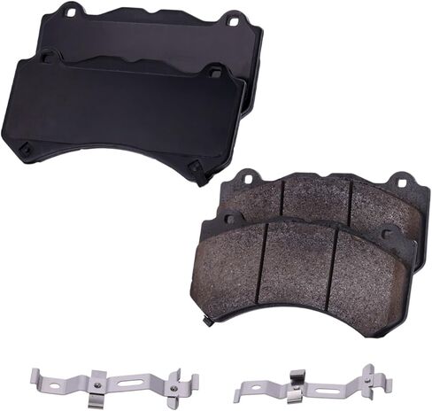 Replacement Disc Brake and Ceramic Pad Kit compatible with Dodge Durango 2018 6.4L V8 (350mm Front Disc) Front 2-Wheel Set in Kuwait