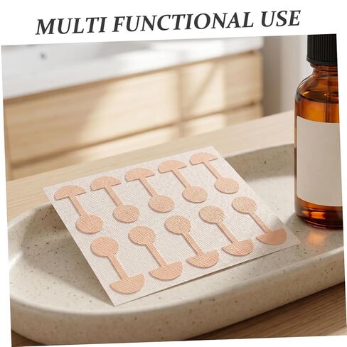 Uonlytech Self-adhesive Nasal Wing Strips for Women, 50pcs Soft Invisible Nose Shrink Patches, Breathable Contouring Nose Tape for Nasal Reshaping and Slimming in Kuwait