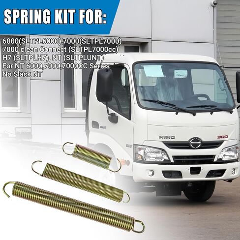 Fifth Wheel Spring Kit Compatible with Fontaine No Slack NT Series 6000, 7000, 7000CC – Replaces OEM Part Numbers 1-KP181, 1-KP183, 1-KP190 – Complete KITSPRING Replacement Set in Kuwait