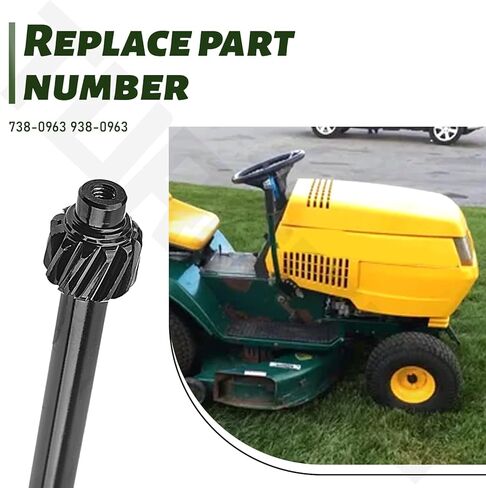 738-0963 عمود التوجيه متوافق مع MTD 1997-2002 GT-185، GT-205، GT-225، Yard-Man 14AU844H401، 14AW834H401، Husky 14AJ839P131، استبدال 938-0963 in Kuwait