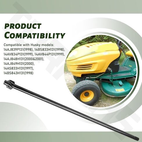 738-0963 عمود التوجيه متوافق مع MTD 1997-2002 GT-185، GT-205، GT-225، Yard-Man 14AU844H401، 14AW834H401، Husky 14AJ839P131، استبدال 938-0963 in Kuwait