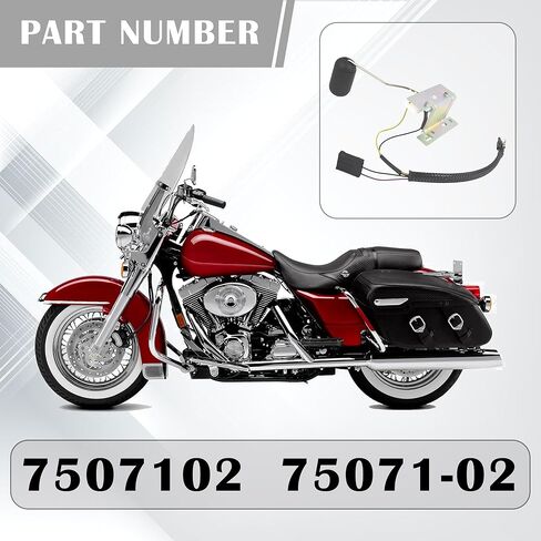 Gas Tank Fuel Level Sending Unit fit for Harley Davidson FLHTCUI FLHTCI FLTRI FLHTPI FLHT FLHTC FLTR FLHTI FLHTCSE FLHTCSE2 75071-02 in Kuwait