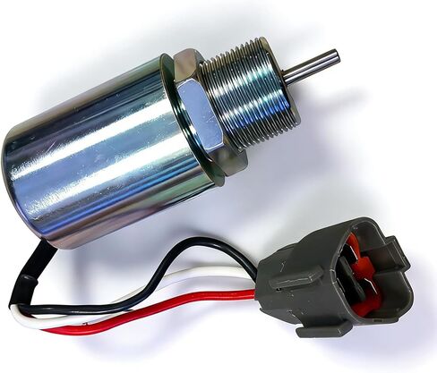 12V Stop Solenoid Valve 30A87-20403 30A87-10090 30A8720403 30A8710090 Fikowjs Compatible with Mitsubishi S4L S3L L3E Engine in Kuwait