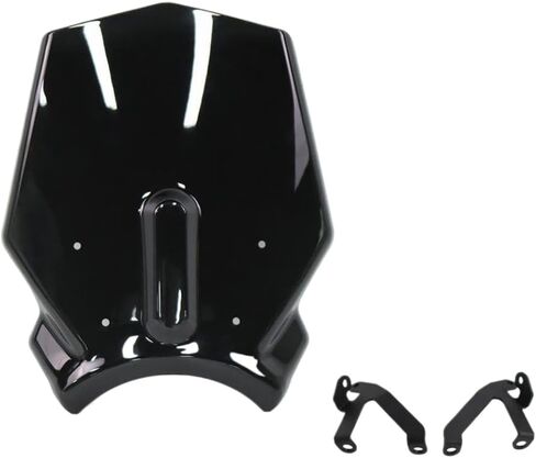 Motorcycle Front Fairing Windshield Compatible with CB650R CB650 R 2024 2025(Black) in Kuwait