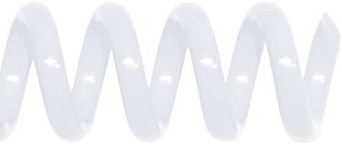 42mm (1-21/32 in.) Spiral Binding Coils for Reports, Presentations and Proposals | 4:1 Pitch | 12 in. Length | White | 360 Sheets Binding Capacity | 50 Pack in Kuwait