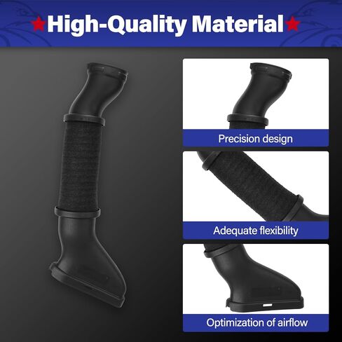 Pair of Air Cleaner Intake Inlet Duct Hose Compatible with Mercedes Benz GL450 GL550 ML550 W166 GL63 ML63 AMG # 2780902482 2780902582 2pcs in Kuwait