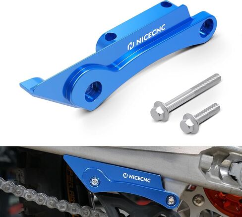 NICECNC واقي شوكة خلفي لدراجة نارية من NICECNC متوافق مع 690 Enduro R/SMC R 2010-2022، متوافق مع Husqvarna 701 Enduro/Super Moto 2017-2024، ألومنيوم، CNC، واقي Swingarm، أسود in Kuwait