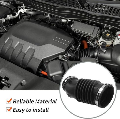 17228-5J6-A00 أنبوب خرطوم دخول الهواء، بديل لـ Acura MDX 3.5 2014-2015، يستبدل W0159-N914242 172285J6A00 in Kuwait