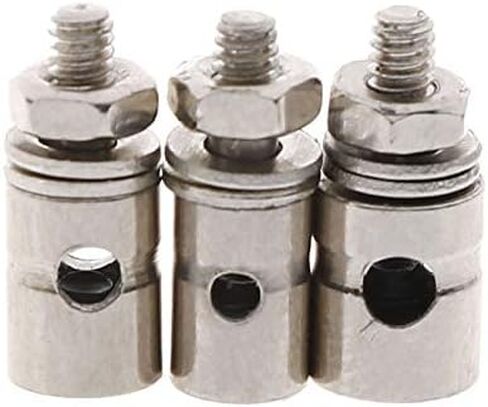10Pcs 2.1mm/1.8mm/1.5mm/1.1mm RC Airplane Boat Pushrod Linkage Stopper Servo Connectors Adjustable Diameter Helicopter Rc Boat(S) in Kuwait