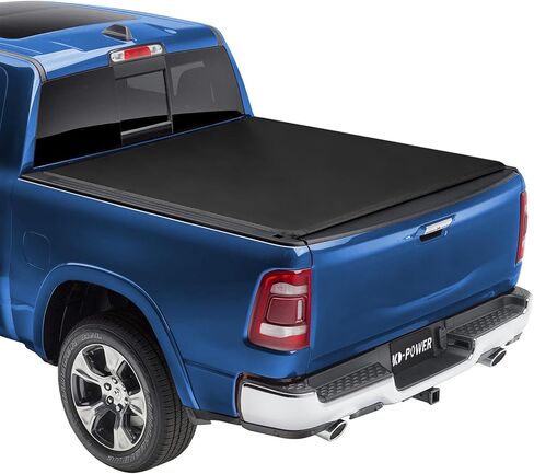 غطاء سرير KD-Power Ram 1500 بطول 6.4 قدم، غطاء تونيو ناعم ثلاثي الطي لـ 2002-2026 (بما في ذلك الكلاسيكية والجديدة) سرير شاحنة Ram 1500 2500 3500 بدون Rambox in Kuwait