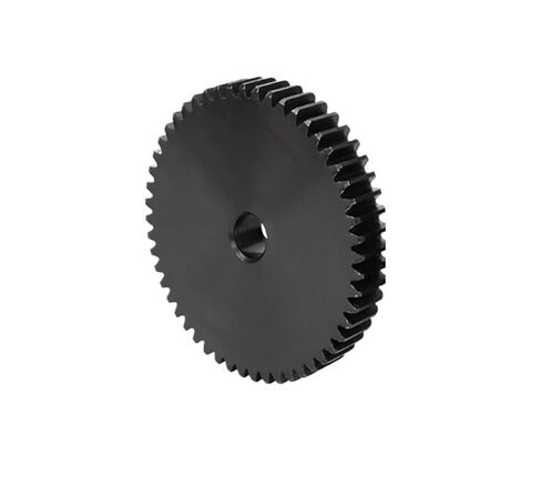 Pinion Gear 1M-56T/57T/58T/59T/60T/61T/62T/63T/64T/65T/66T Carbon Steel Material Blackening Motor Gear Teeth Pitch 3.14 mm(1M65T (Bore 8 mm)) in Kuwait