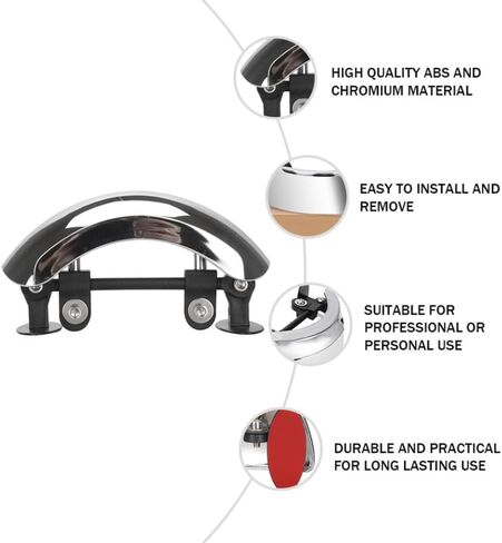 Motorcycle Windshield Mirror for Indian FTR 900, Wide-angle Mirror 180° Adjustable Fullview Blind Spot Rearview Mirror in Kuwait