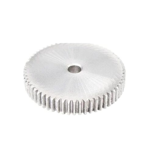 Steel Spur Gear 1M 12T-27T 1 Mod Cylindrical Flat Gear Pinion 12/13/14/15/16/17/18/19/20/21/22/23/24/25/26/27 Teeth(1pcs,1M-24T) in Kuwait