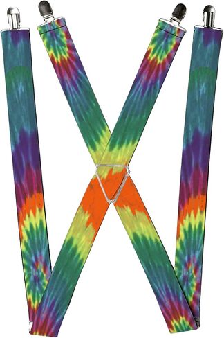 Buckle-Down Unisex-Adult's Suspender-Tie Dye in Saudi Arabia