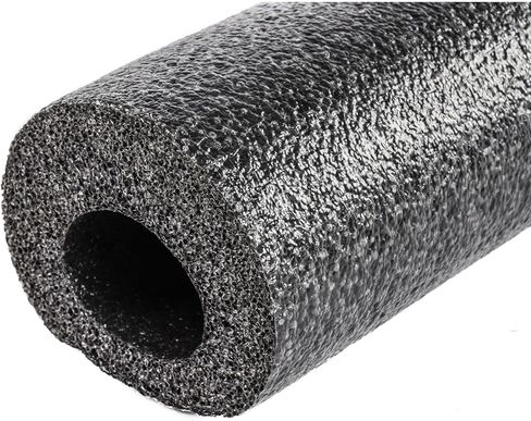 JEGS Roll Bar Padding | Fits 1in.- 1-3/4in. Tubing | 1-5/8in. Inside Diameter | 36in.Long | Made In USA | Black | Offset Hole | 1 Per Package in Kuwait