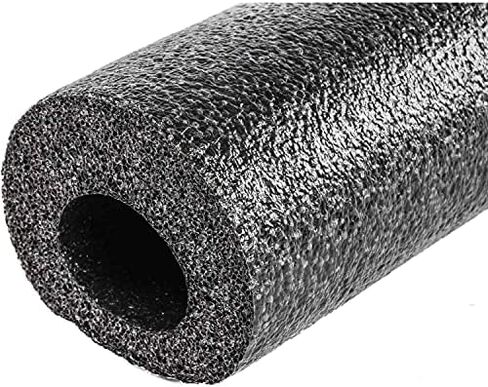 JEGS Roll Bar Padding | Fits 1in.- 1-3/4in. Tubing | 1-5/8in. Inside Diameter | 36in.Long | Made In USA | Black | Offset Hole | 1 Per Package in Kuwait