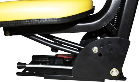 مقاعد TRAC مقعد تعليق عالمي للجرارات باللون الأصفر يناسب JOHN DEERE 2750 2755 2840 2855 (يتم التسليم خلال 1-4 أيام عمل) in Kuwait