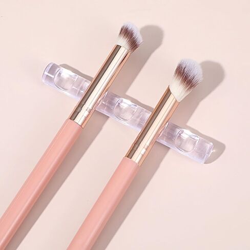 4pcs Clear Paint Brush Holder, Ymapinc Nail Art Brush Holder for Nail Tech, Acrylic Pen Stand, Crystal Bar Pen Rest for Painting in Kuwait