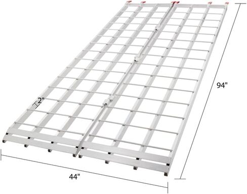 Black Widow IBF-9444 Aluminum 7' 10" Bi-Fold ATV Ramp in Kuwait