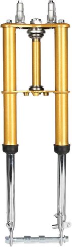 CRF50 Forks, CRF50 Front Fork Shock Suspension Assembly for CRF50 XR50 CRF50F XR50R 2004-20014 50cc 70cc 110cc 125cc Dirt Pit Bikes 560MM (Gold) in Kuwait