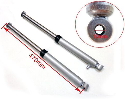 Black Front Forks for Yamaha PW50 (1981-2013) Motorcycle in Kuwait