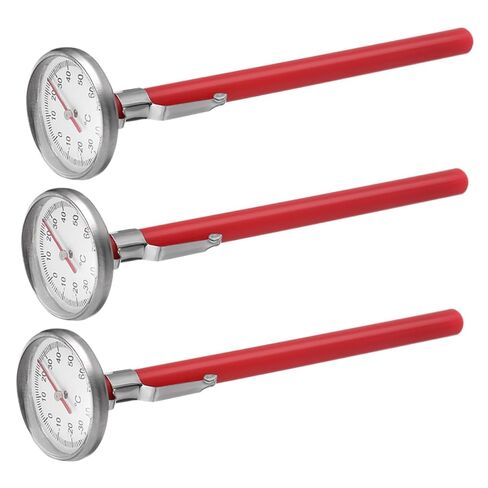 Luxshiny Mechanical Car Thermometer 3pcs Set Small Portable R134a Air Conditioner Temperature Gauge for Vehicle Interior Temperature Monitoring in Kuwait