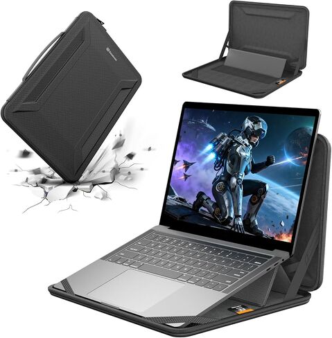 Smatree T50T Hard Protective 14 inch Laptop Sleeve Case Compatible for MSI Modern 14 B10MW, DELL Latitude 7450 Laptop or 2-in-1, Lenovo ThinkPad X1 Carbon Gen 11, HP Chromebook x360 Laptop - 14ct/14c in Kuwait