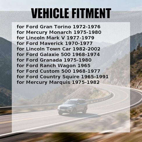 جلبة ذراع التوجيه الأمامي لـ Ford Custom 500، Victoria، Mustang، Country Sedan، Squire 1965 1966 1967 1968 1969 1970 1971 1972 1973 1974 1975 1976-2002 1 × استبدال C5AZ3358A in Kuwait