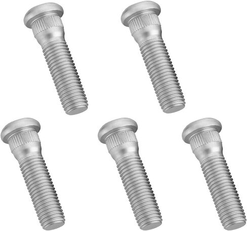 10PCS Car Wheel Studs, OEM# 90942-02049 Steel 49mm Long & M12x1.5 Vehicle Wheel Lug Bolts, Automotive Tire Studs Replacement Accessories, Compatible with CT200h ES300 GS350 in Kuwait