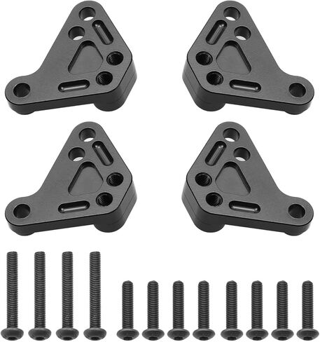 Compatible with Traxxas for MAXX V2 for WideMaxx 1/10 RC Car Parts Accessories Metal Front and Rear Shock Absorber Lower Mount Bracket RC Assortment in Kuwait