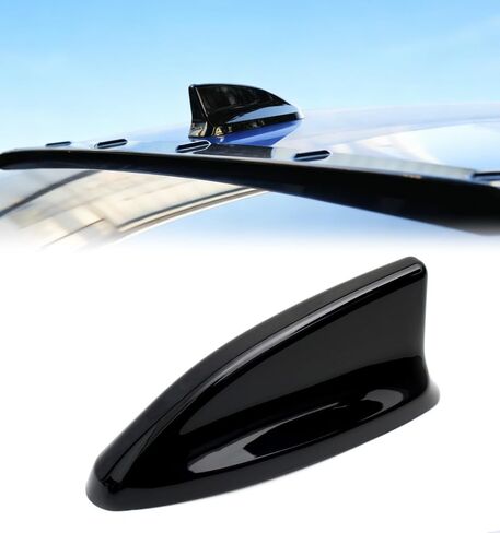 Xprite Shark Fin Antenna Cover Compatible with Honda Civic 2022 2023 2024 2025 2026, Car Top Roof Antenna Cover Compatible with 11th Gen Civic, ABS Material - Matte Black in Kuwait
