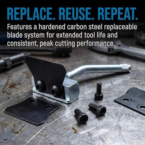 Gasket Separator Tool for Oil Pan, Transmission Pan & Differential Cover — Hardened Carbon Steel Blade, Fits Lisle 50210 Replacement Blades — Professional Automotive Gasket Removal Tool in Kuwait