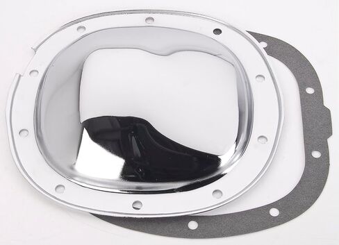 JEGS Chrome Differential Cover | Fits 1977-1986 GM 7.5in.10-Bolt Ring Gear | Chrome-Plated Steel | Includes Gasket and 10 Bolts in Kuwait