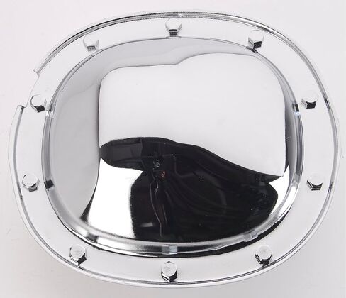 JEGS Chrome Differential Cover | Fits 1977-1986 GM 7.5in.10-Bolt Ring Gear | Chrome-Plated Steel | Includes Gasket and 10 Bolts in Kuwait