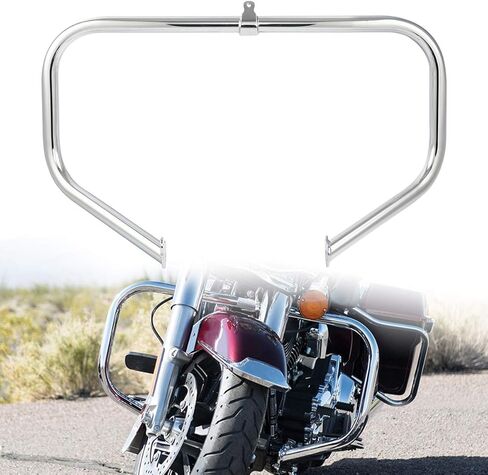 HR3 كروم محرك الحرس الطريق السريع تحطم بار متوافق مع 2009-2024 Harley Touring Road Glide FLTRX Street Glide FLHX Electra Glide FLHT Ultra Limited FLHTK Road King FLHR in Kuwait