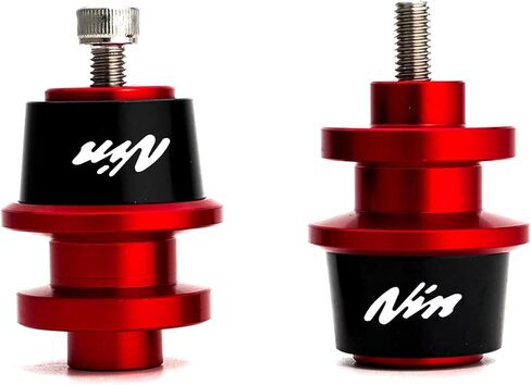 CNC دراجة نارية Swingarm بكرة المنزلق حامل مسامير صالح لكاواساكي نينجا 650 النينجا 400 النينجا 500 SE النينجا 1000 SX 2017-2022 2023 2024 ZX-4RR ZX6R ZX-10R ZH2 in Kuwait