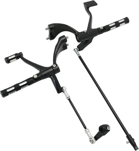 Motorcycle Black Forward Controls Complete Kit Pegs Levers Linkages for Harley 2004-2013 Sportster XL 883 1200 Forty Eight XL883 XL1200 in Kuwait