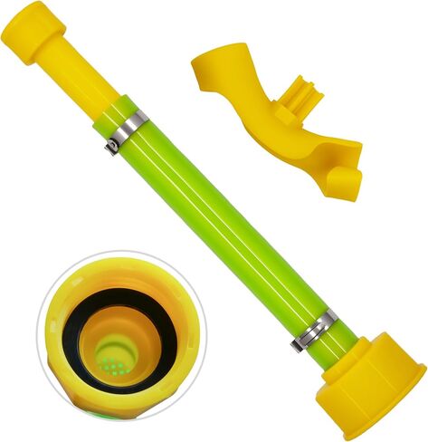 2 PCS 10'' Gas Can Spout Replacement Compatible with Midwest Scepter Gas Cans Fit for 1/2/5/10 Gallon Fuel Jugs with 1-3/4" Openings 1.75"-1.8" Threads Mouth, Anti-Spill Gas Can Nozzle in Saudi Arabia