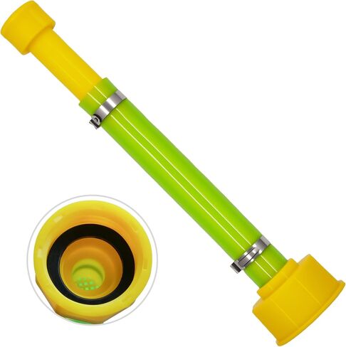 2 PCS 10'' Gas Can Spout Replacement Compatible with Midwest Scepter Gas Cans Fit for 1/2/5/10 Gallon Fuel Jugs with 1-3/4" Openings 1.75"-1.8" Threads Mouth, Anti-Spill Gas Can Nozzle in Saudi Arabia