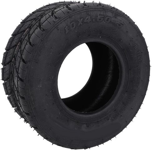 إطار HUIOP 10x4.50-5 بدون أنبوب، إطار عجلة ATV UTV مقاوم للانزلاق مع قبضة ممتازة، استبدال دراجة الانجراف الثابتة لـ Go Kart، دراجة رباعية in Kuwait
