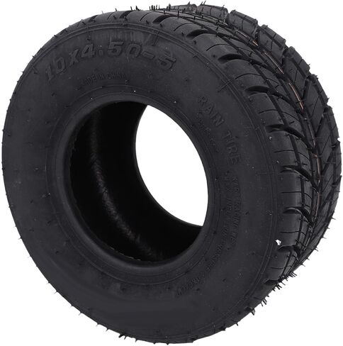 إطار HUIOP 10x4.50-5 بدون أنبوب، إطار عجلة ATV UTV مقاوم للانزلاق مع قبضة ممتازة، استبدال دراجة الانجراف الثابتة لـ Go Kart، دراجة رباعية in Kuwait
