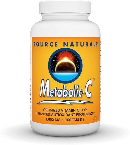 Source Naturals Metabolic C, 1000mg Vitamin C - 50 Tablets in Saudi Arabia
