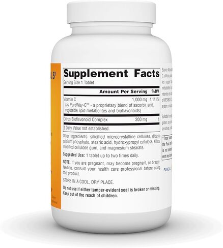 Source Naturals Metabolic C, 1000mg Vitamin C - 50 Tablets in Saudi Arabia
