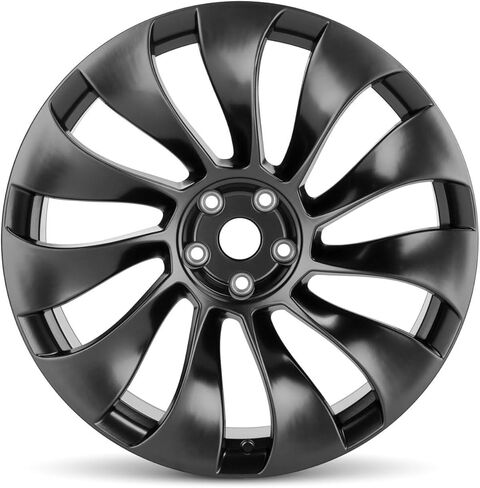 For 2020-2024 Tesla Model Y Rear 21 Inch Powder-Coated Charcoal Alloy Rim - OEM Direct Replacement - Road Ready SUV Wheel in Kuwait
