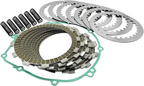 Clutch with Springs and Cover Gasket Compatible with YZF R6 1999 2000 2001 2002 R6S 2001 in Kuwait