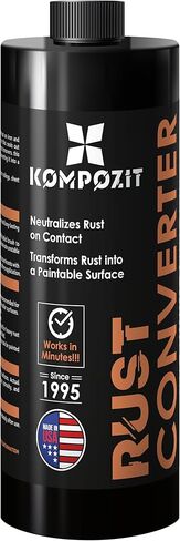 Rust Converter, Professional Plant-Based Metal Surface Prep, Industrial-Grade Corrosion Protection, Ready-to-Use Formula, 1 Quart in Kuwait